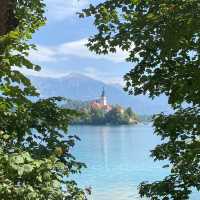 🇸🇮Most Beautiful Lake in Slovenia : Lake Bled🏝