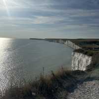 "Stunning Heights: A Journey Through the Seven Sisters Cliffs in Eastbourne"