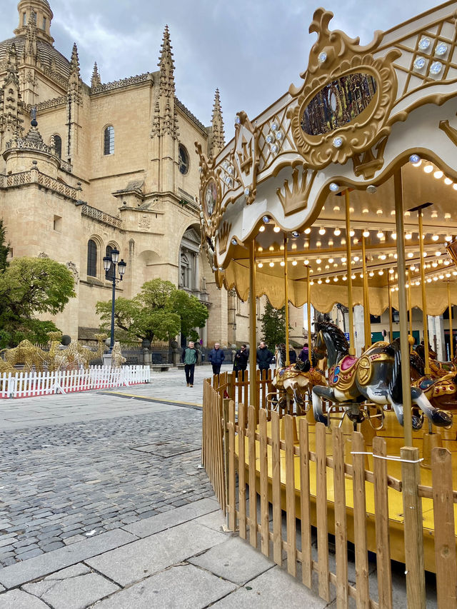 Christmas Whimsy in Plaza Mayor