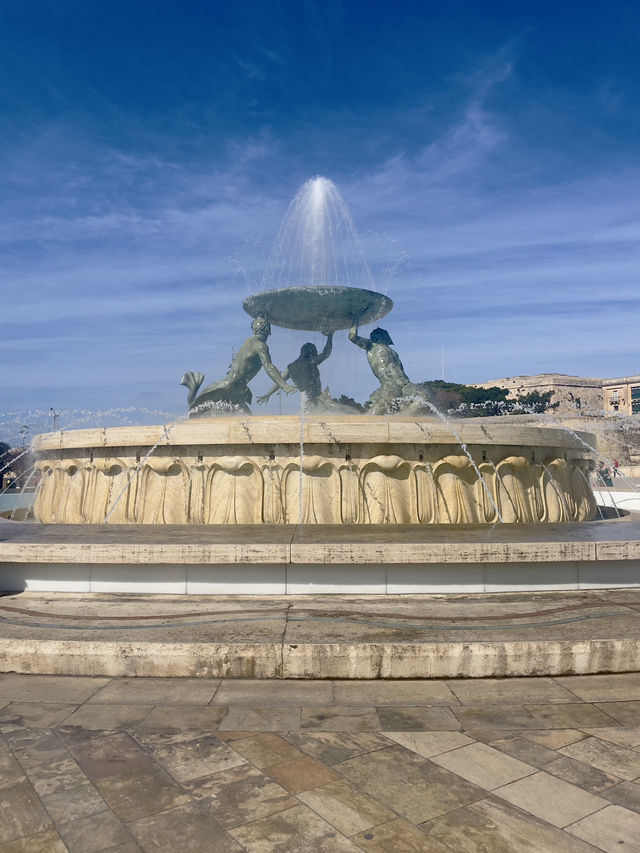 Triton Fountain and Piazza