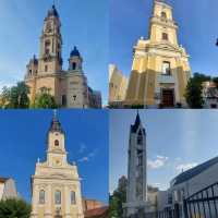 The churches are very nice in Oradea, Nagyvárad 