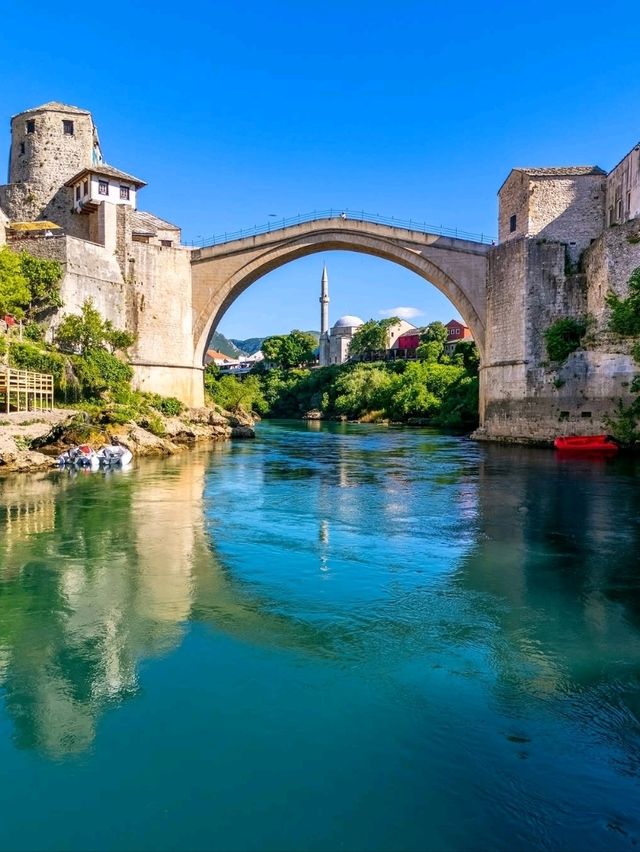 🌉 Where the Bridge Holds History – Mostar, Bosnia and Herzegovina