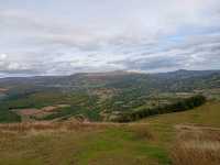 The Black Mountains and the Crawnon Valley