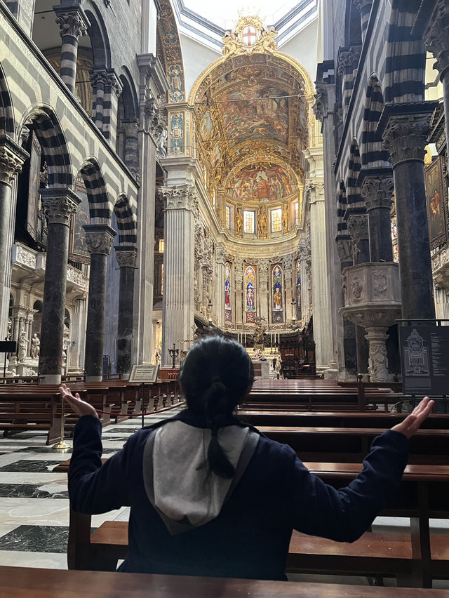 Genoa Cathedral Magic⛪️ Genoa Cathedral Magic⛪️