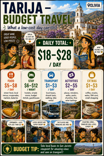 🗺️ Tarija for Every Budget