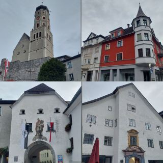 Bludenz in Austria, picturesque alpine town