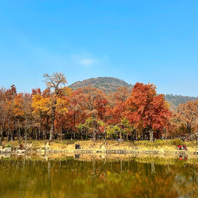 蘇州の紅葉の名所といえば「天平山」