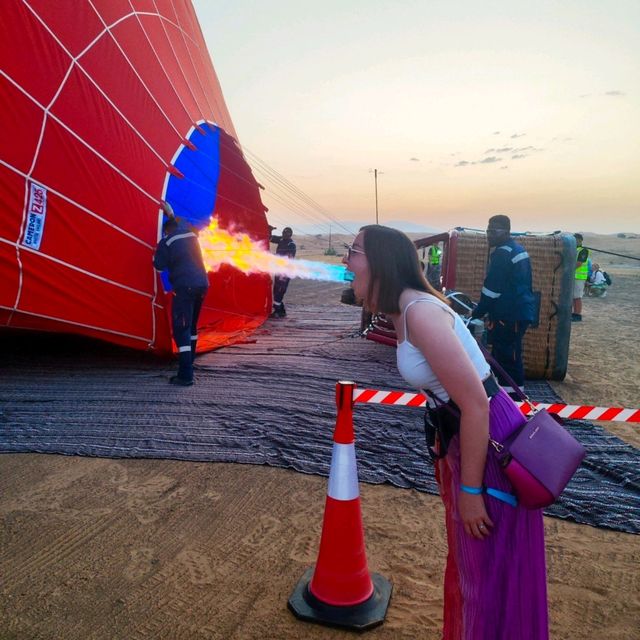 Hot Air Ballooning 🇦🇪 Dubai 