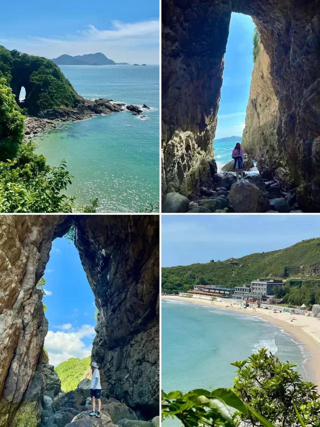 深圳版“聖象天門”海邊洞穴，東涌穿鼻岩攻略