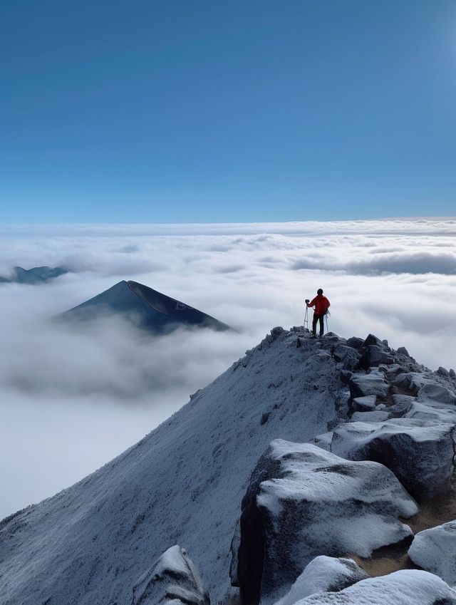 武功山的雲海星空，宛如人間仙境！