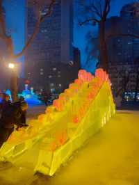 2月2日 夜遊哈爾濱兆麟公園