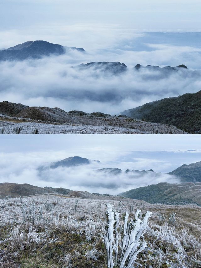 武宣縣的雙髻山，簡直是天然的絕美勝地