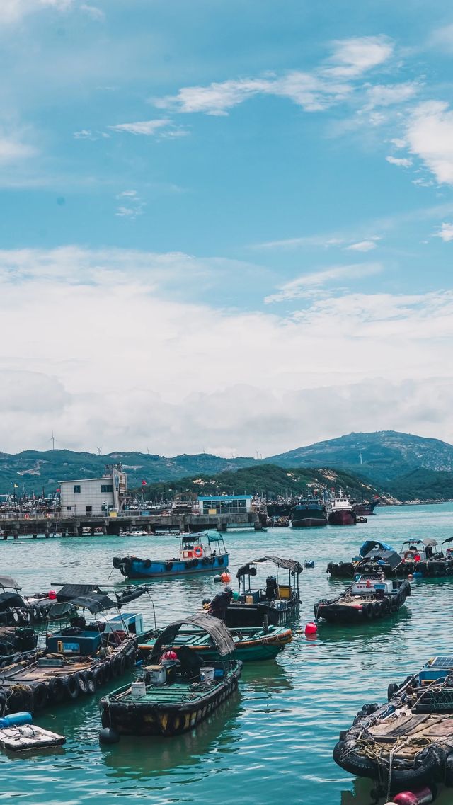 鼓浪嶼附近的小島 漳州浯嶼島