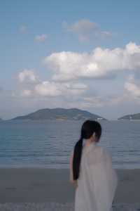 秋天與海舟山朱家尖24小時島嶼生活。