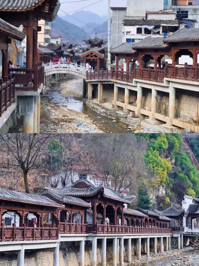 시안 주변-펑황 고촌, 차로 1시간 거리.