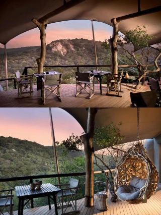 South Africa Luxury | Phinda Rock Lodge on a Cliff