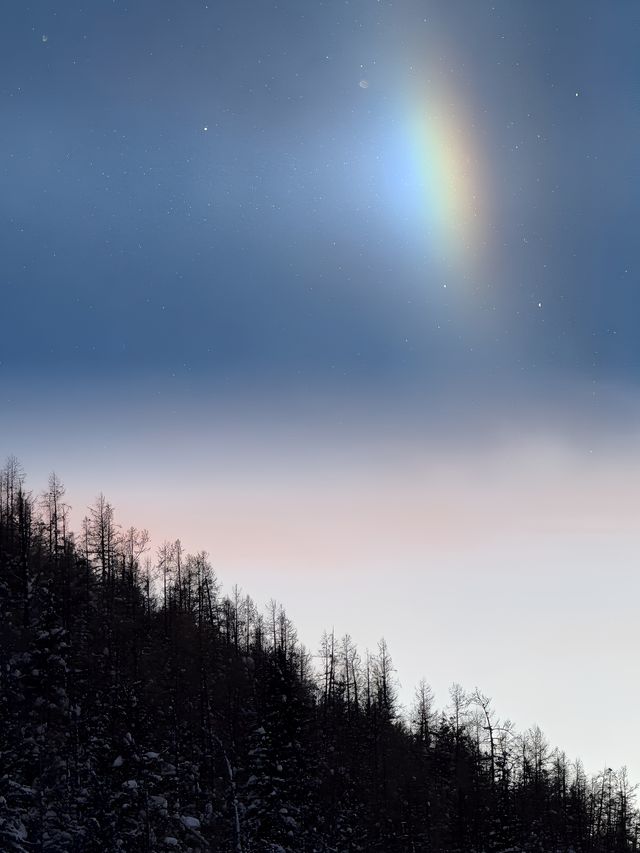 可可托海的冬日綺夢，每一幀都美到心顫