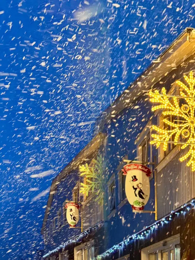 Your spiritual home - Iceland, is snowing live
