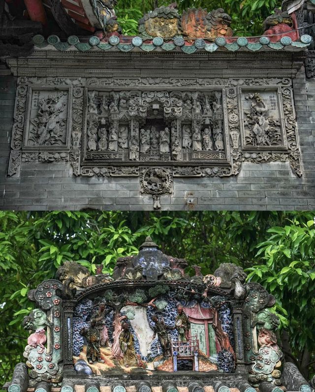 廣東佛山佛山祖廟-放大看細節 廣東佛山佛山祖廟-放大看細節