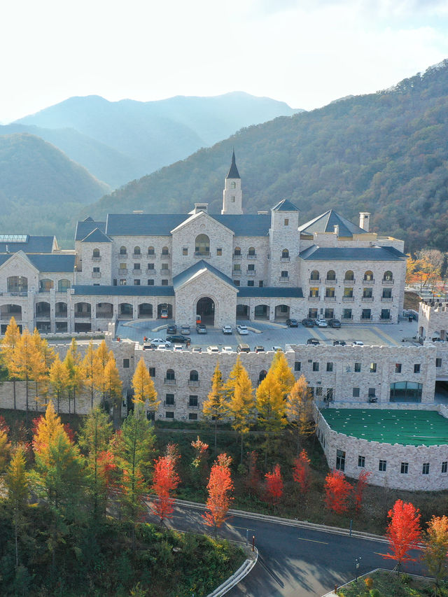 北方溫泉度假酒店，美景加持以為在北歐。