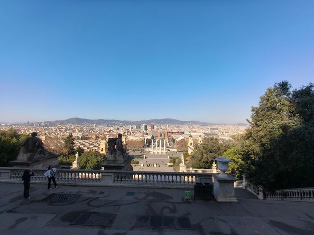 俯瞰巴塞隆拿
