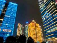 A Night Stroll Through Shanghai's Financial District 🌆✨