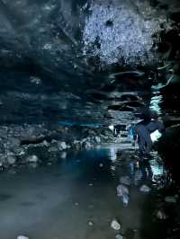 Glacier Adventure Blue Iceland Cave Check-in ❤️
