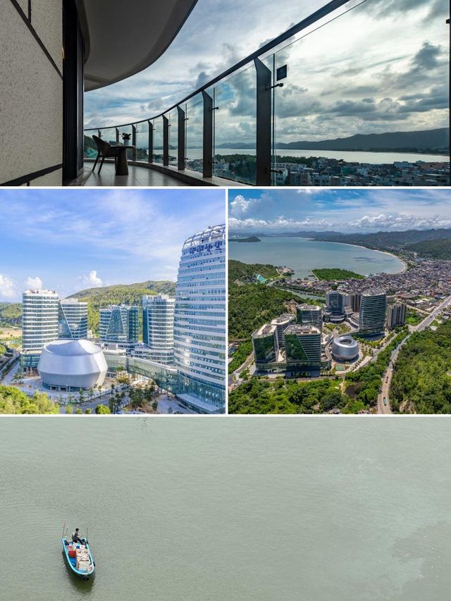 深汕灣酒店，躺著看海景簡直一流！
