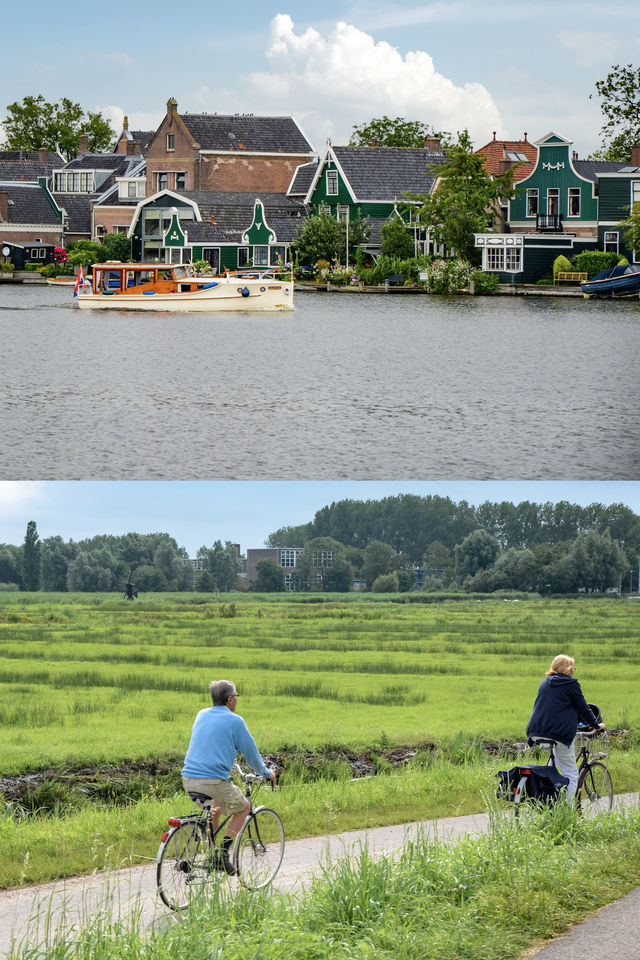 騎行荷蘭風車村，解鎖浪漫童話密碼