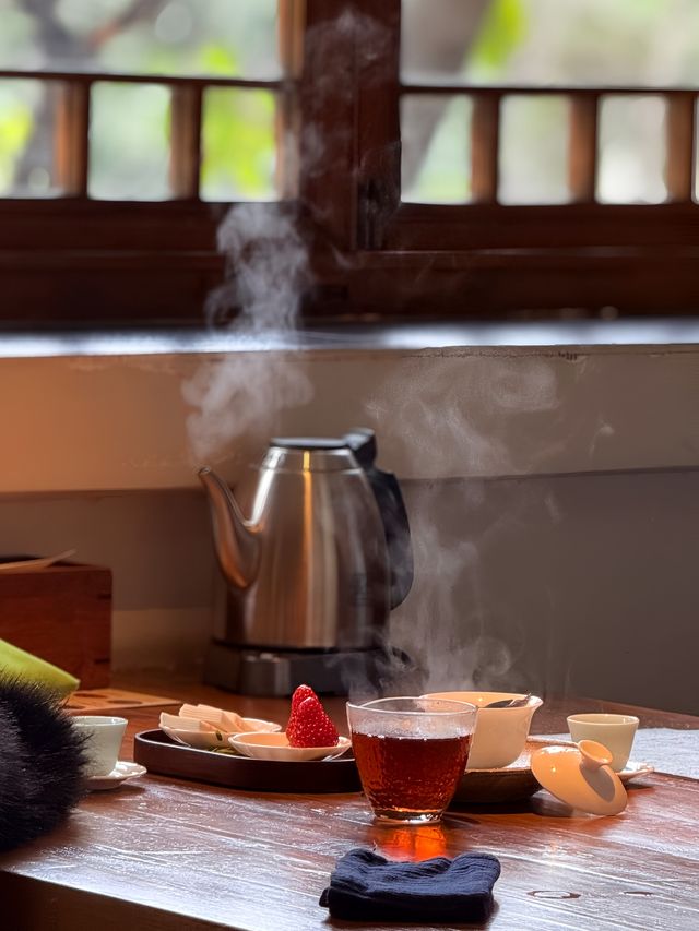 看風景品茗