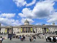 A Wonderful Day at Trafalgar Square in London