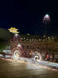 五一走跳忻州古城｜非遺表演·打鐵花