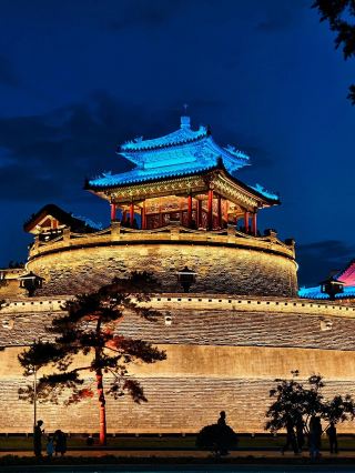 Hebei Handan • Congtai Park • A place with a super beautiful night view
