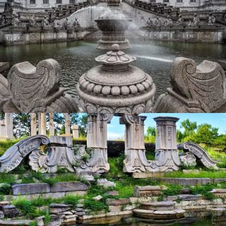 What did the Old Summer Palace look like before its destruction?