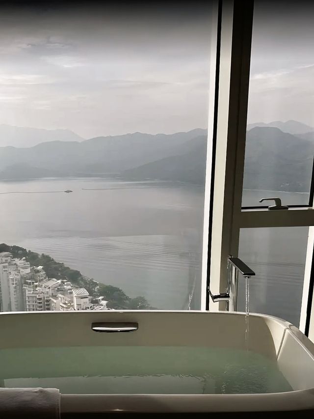 唔准仲有人未住過深圳鹽田凱悅海景超震撼！！！