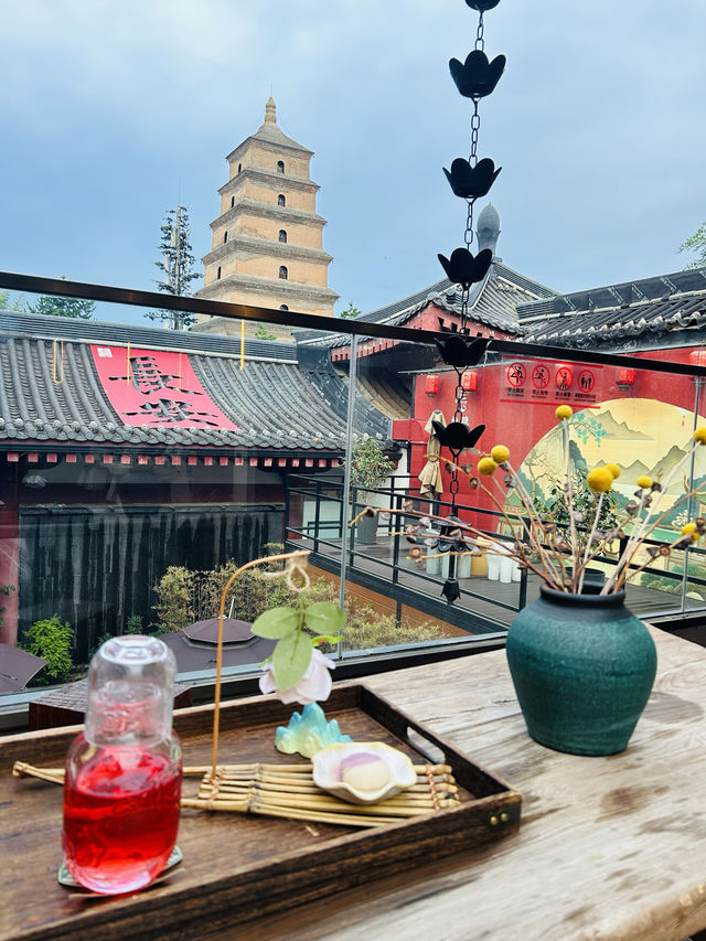 呢間大雁塔酒店真係影相超靚呀！！！
