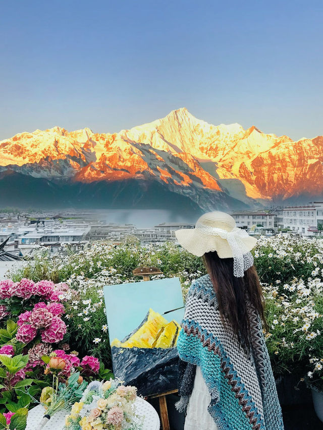 麗江！為咗日照金山3000公里！靚到爆