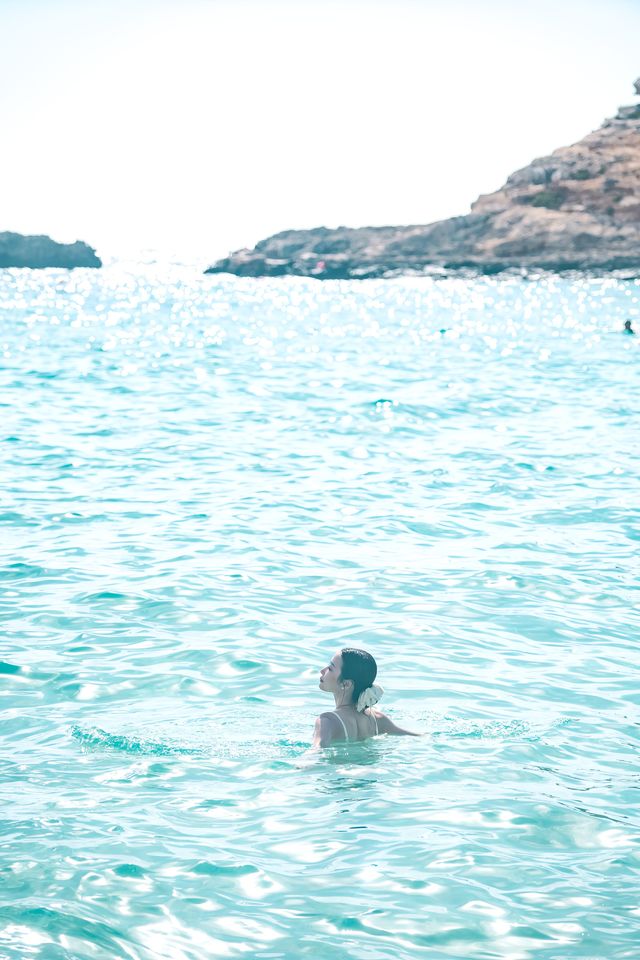 科米諾島嘅果凍海🩵海嘅盡頭係自由同浪漫～