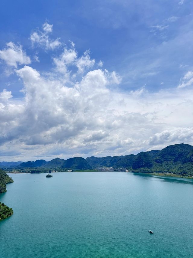 靖西“水上桂林”渠洋湖～～領略不一樣的異國風情