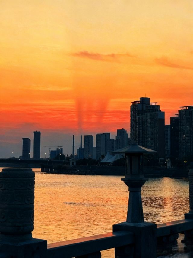 襄陽漢江落日指南 襄陽漢江落日指南