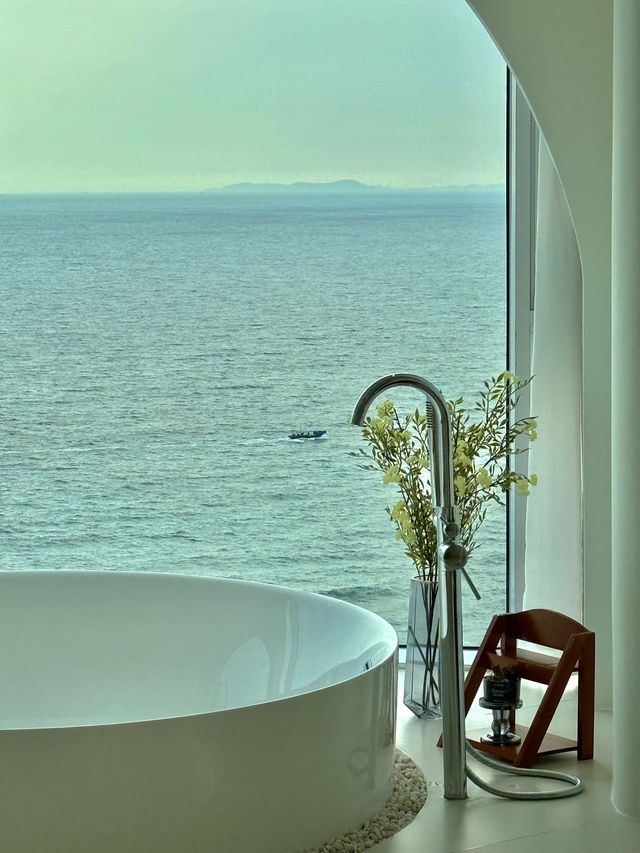 汕頭南澳島｜住進「海上聖托里尼」，把整片藍海抱進房間