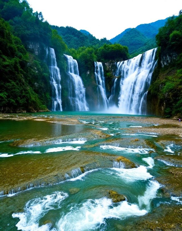 五瀉風景區|國家4A級景區|五瀉必看第五瀉瀑布|