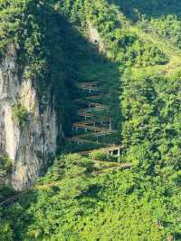 廣西百色浩坤湖|水墨仙境打卡攻略喀斯特地貌絕了!