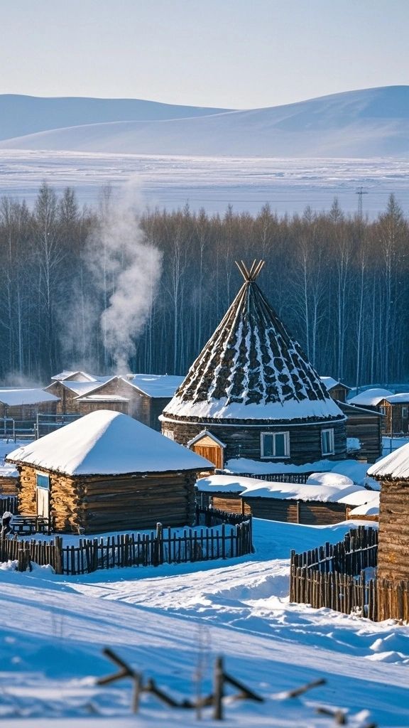 邂逅北極村極寒