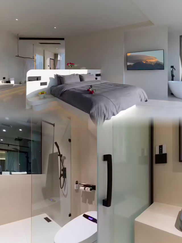 白鹿同款大片拍攝地！湖畔豪宅躺著看雪山