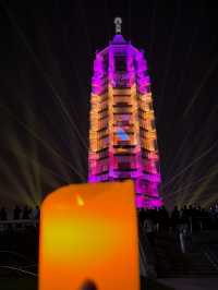 南京旅遊不要放過大報恩寺的夜景