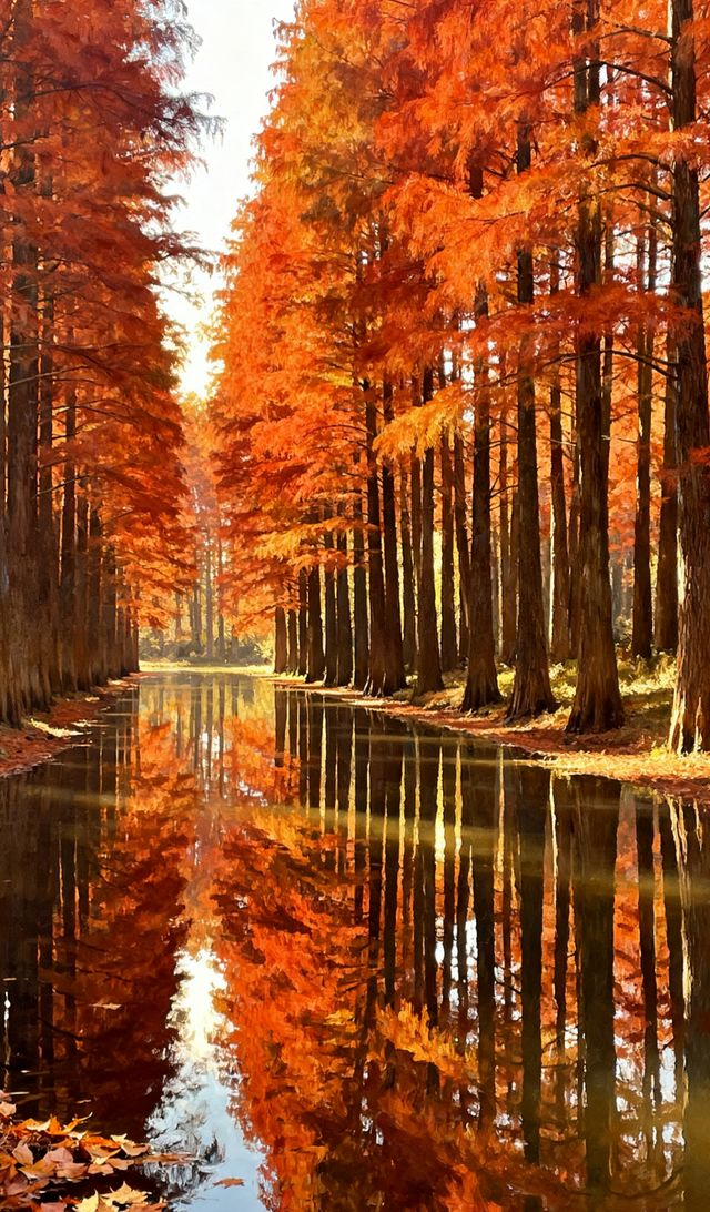 蘇州虎丘濕地公園，免費看紅杉