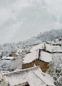 雪落徽州!打卡中國最美古村落的冰雪童話世界