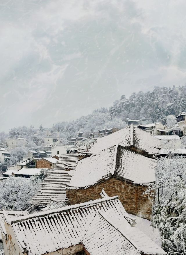 雪落徽州!打卡中國最美古村落的冰雪童話世界 雪落徽州!打卡中國最美古村落的冰雪童話世界