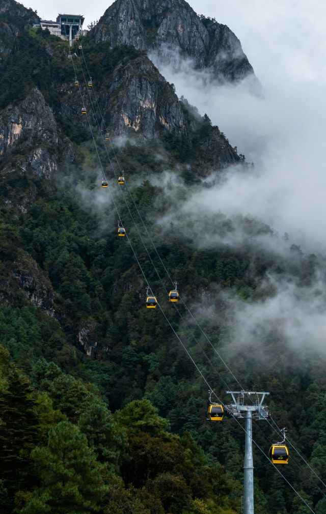 蒼山索道秘境打卡